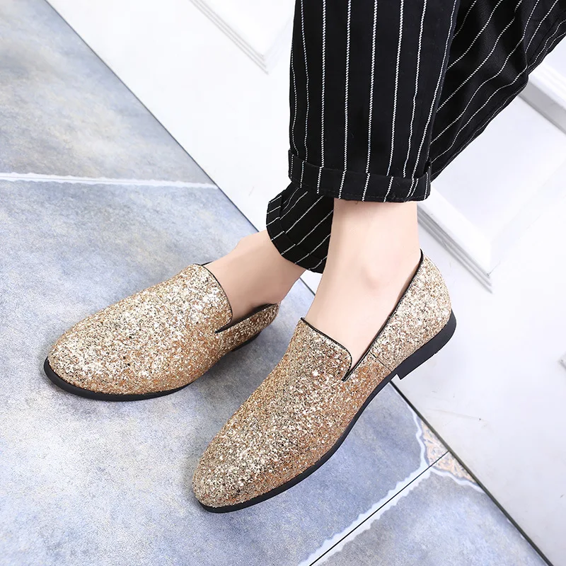 

Man-made Diamond Daily Life Europe And America Low Top Fashion Shoes Flat Heel