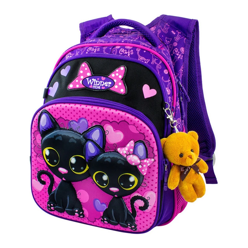School-Bag Shell-Backpacks Girls Children Cartoon Satchels Orthopedic Primary-School-Students