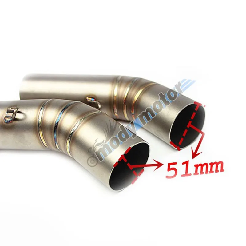 DCT 848 Akrapovic 51 мм Универсальный мотоцикл Выхлопная Модифицированная Муфельная