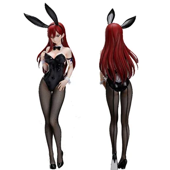

FAIRY TAIL FREEing Anime Erza Scarlet BUNNY GIRL Sexy Girls PVC Action Figure 1/4 B-style Toy adult Collection Model Doll Gift
