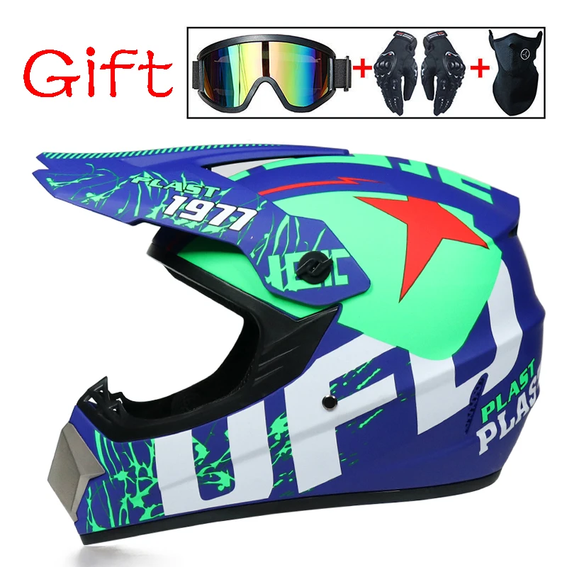 Шлем для мотоцикла Dirt bike vtt descente croix capacete da moto cascos moto cross off road casques Dot утвержден - Цвет: 9a