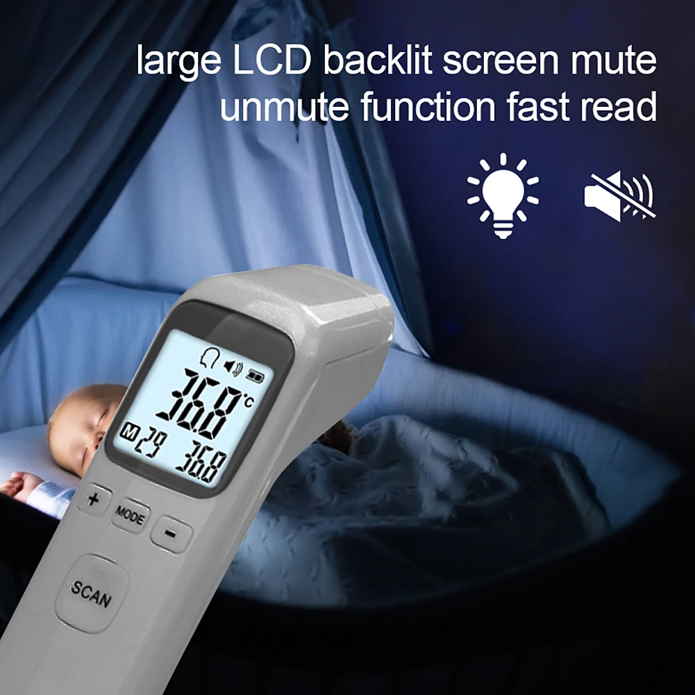 

Infrared Electronic Thermometer Baby Children Home Medical High Precision Meter for Baby Fever Ear Forehead Temperature Measure