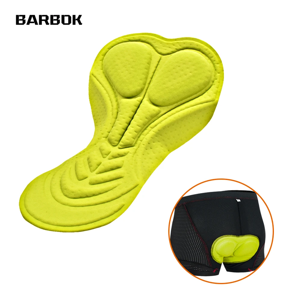 

WOSAWE Cycling Shorts Gel Pad Shockproof 5D Pads Bike Riding Base Cushion Outdoor Underwear Silica Gel Padded Riding Accessories