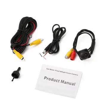 

Waterproof Wide Angle HD Car Backup Rear View Camera With Mirror Image Convert Line Reverse Camera Parking Assistance System