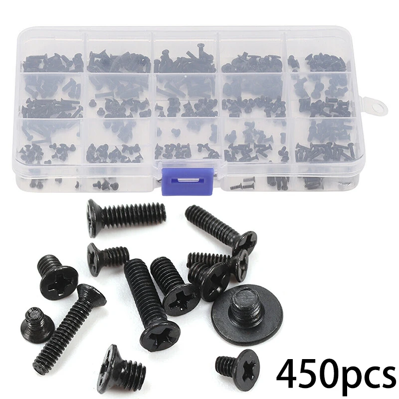 Nuts Bolts Repair Kit Assorted Stainless Steel For Laptop Mobile phone