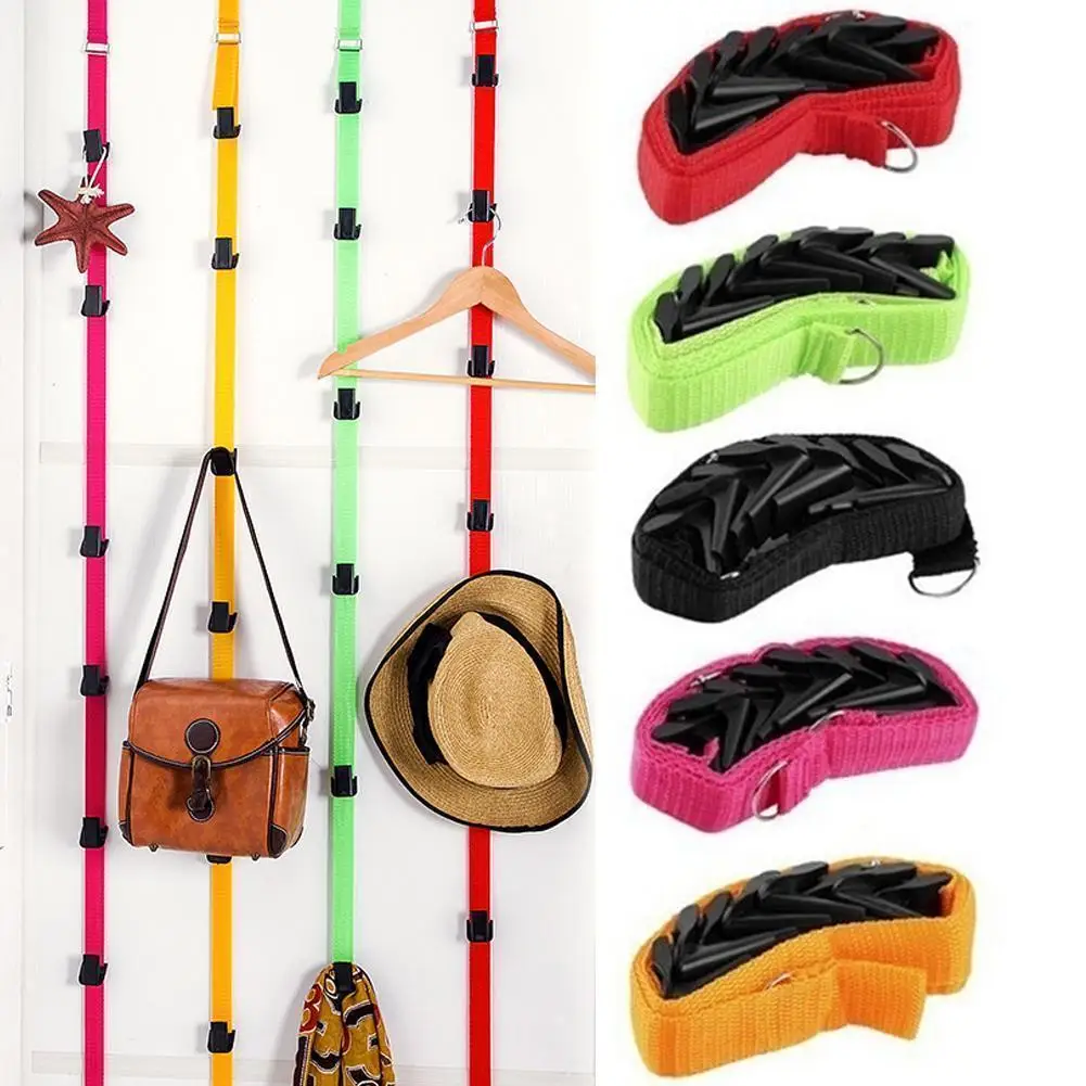 

1PC Multifunctional Design Baseball Cap Rack Hat Holder Hanger Organizer Door Closet Storage Rack O1Q1