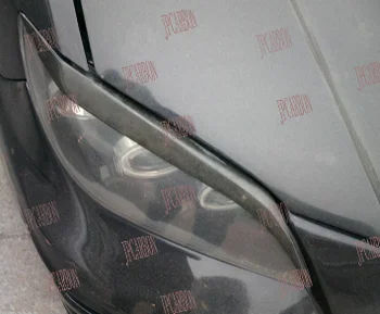 

Fiberglass Headlight Eyebrows Eyelids for 2004-2006 Mazda Axela Sedan 4 Doors