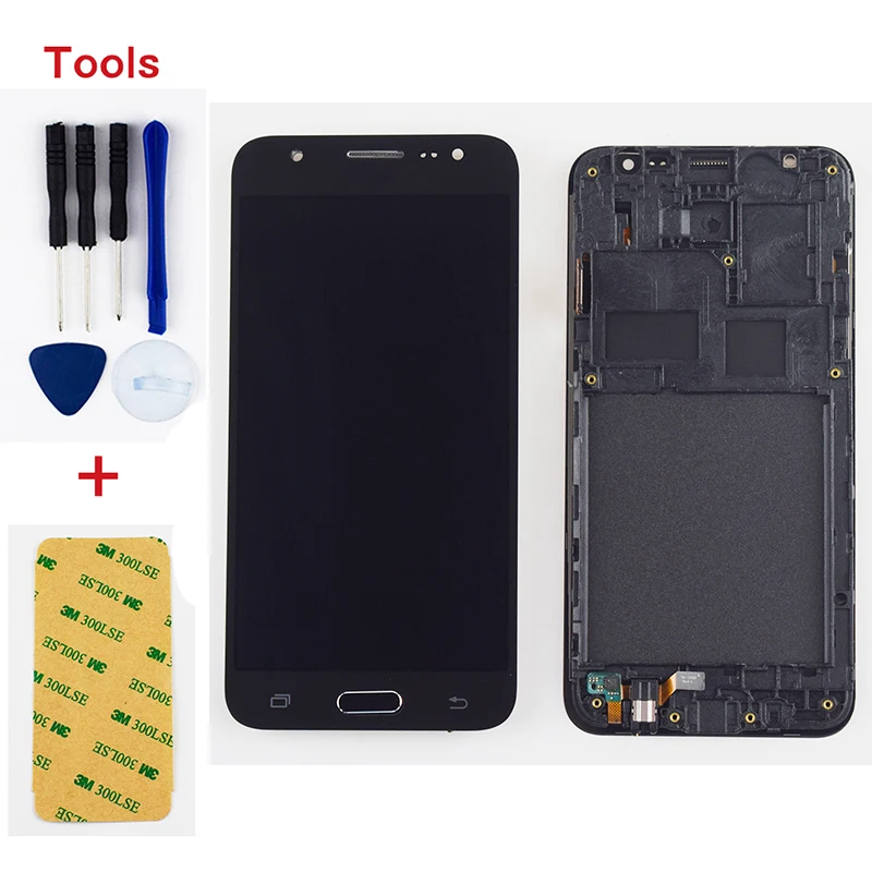 Настройка для Samsung Galaxy J5 2015 j500 J500H J500FN J500F J500M ЖК дисплей панель экран + сенсорный
