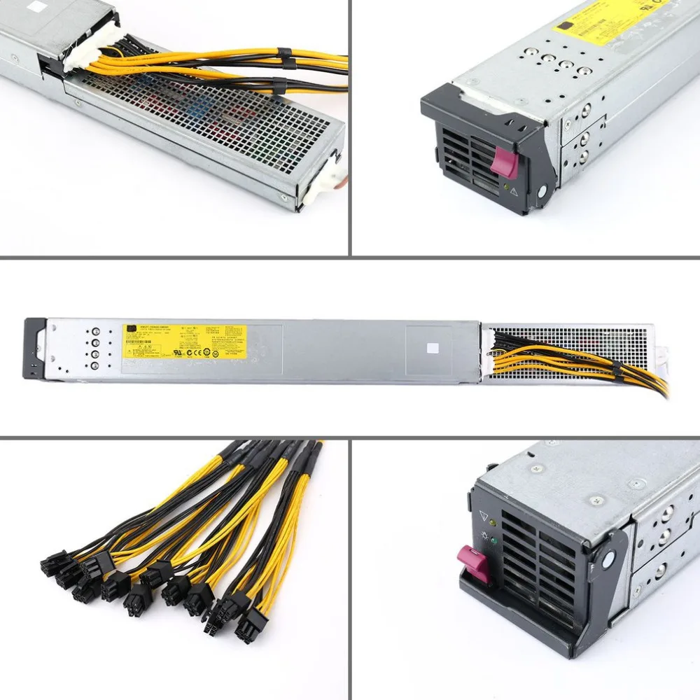 2450 Вт блок питания сервер PSU с готовой к использованию проводкой для Antminer Шахтерская машина
