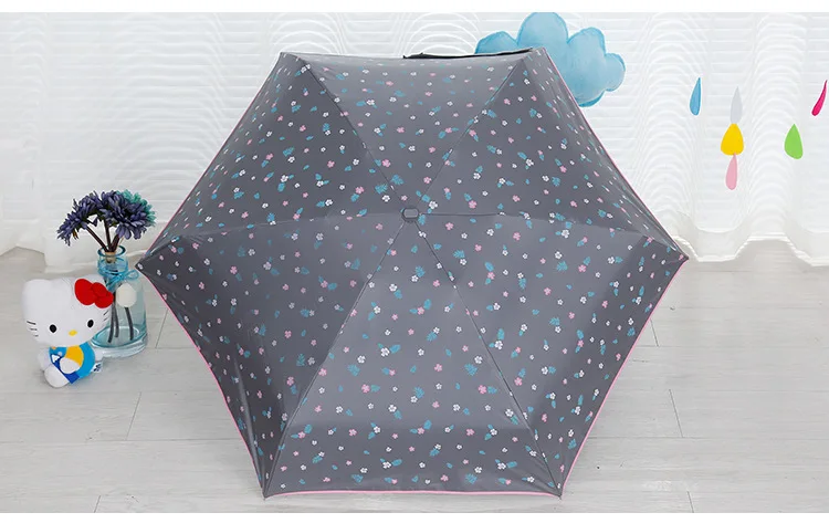 Kocotree Parapluie женский дождевой женский и мужской зонт мини-зонт с карманами маленький складной детский зонт мужской солнцезащитный дождевик зонт