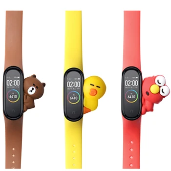 

Bracelet For Miband 4 Strap Replacement Silicone Fashion Cute Xiaomi Mi 4 Band Straps Accessories