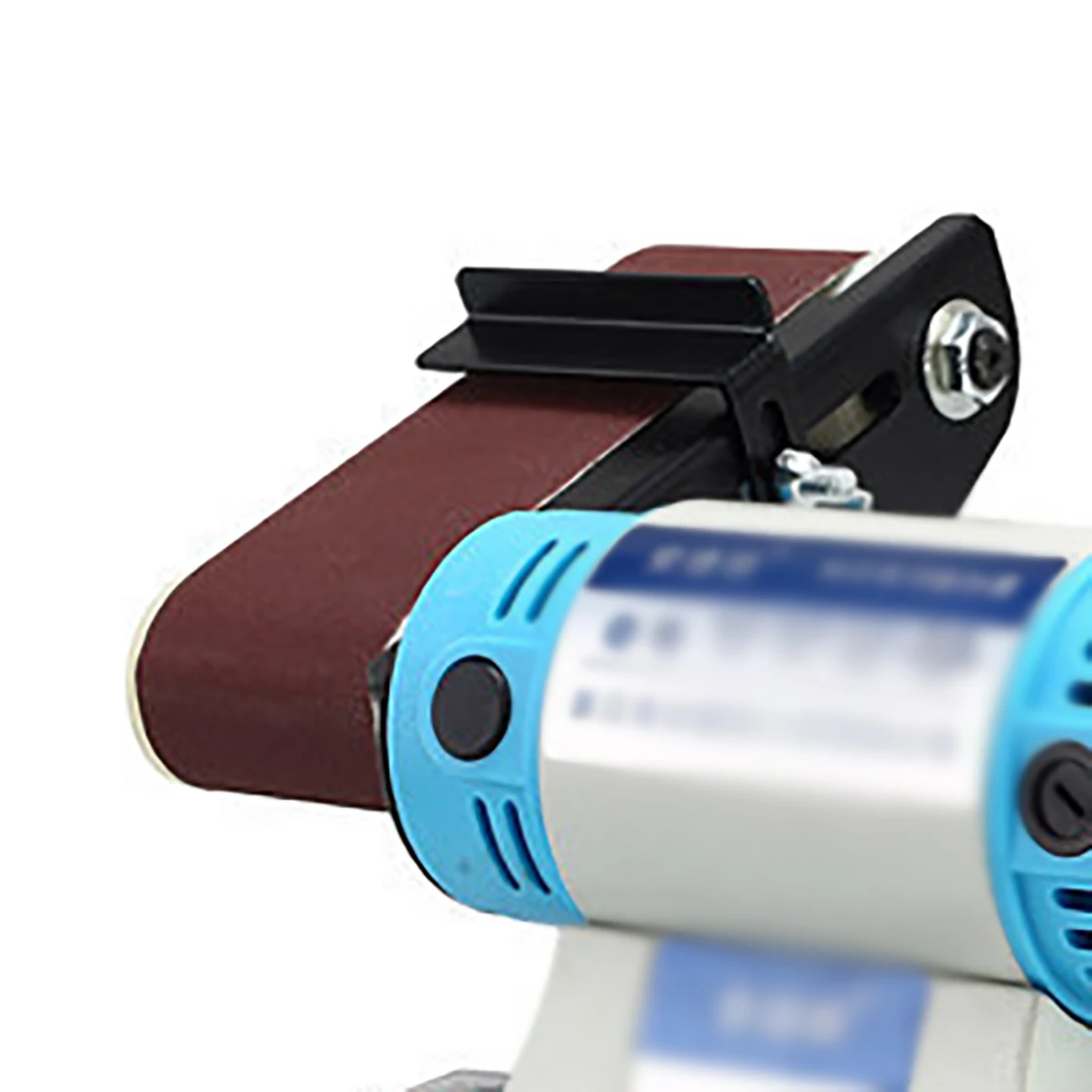 Mini Sander Grinder Table Abrasive Belt Head Sand Belt Band Multifunctional Polishing Machine Table Grinding Metal Woodworking Grind Machine DIY