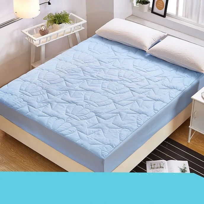 Colchas de cama стеганый наматрасник с принтом, покрывало для кровати с защитой 1,8 м/1,5 м, противоскользящий чехол для кровати, не скатывается, не выцветает - Цвет: Matress Cover-17