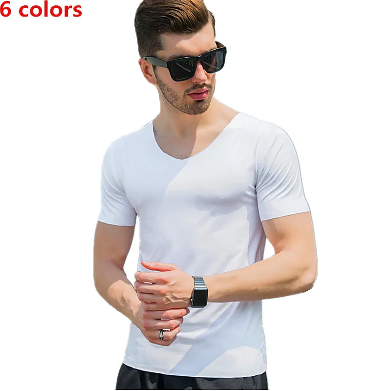 

(6 colors) Mens t shirt Short Sleeve Summer Casual Tops & Tees 2020 New Fashion tshirt Men 3xl t-Shir