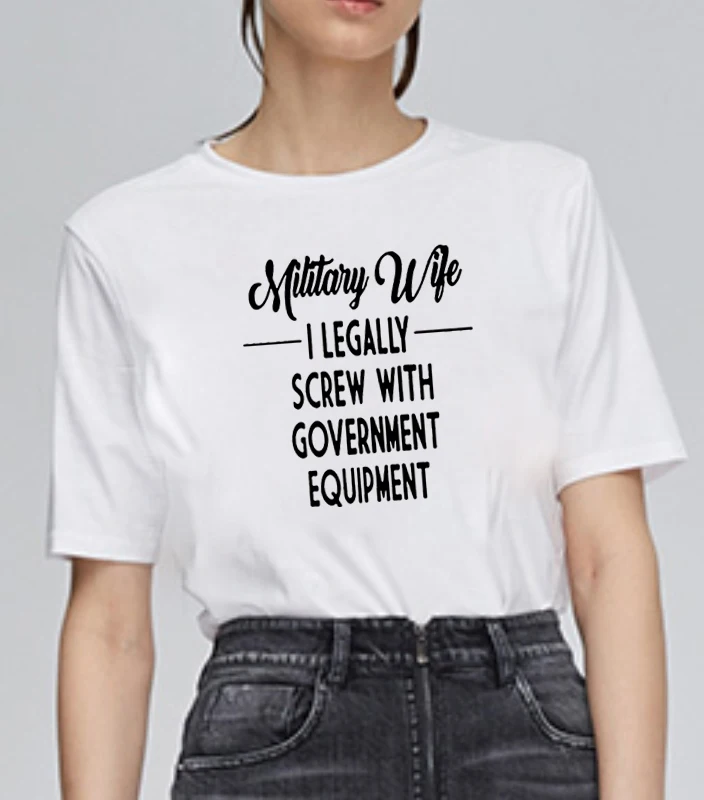 Футболка женская с круглым вырезом хлопковая смешная рубашка коротким рукавом