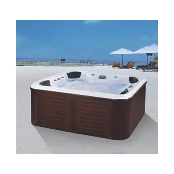 

Hot sell H-5511 backyard 4 people massage hydropool therapy relaxing hot-tub Luxury bathtub outdoor Whirlpool