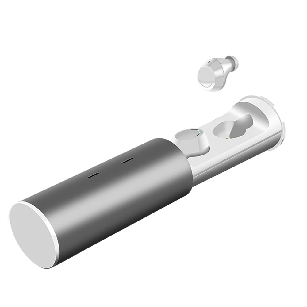 Мини водонепроницаемый Сенсорный контроль беспроводные Bluetooth наушники-вкладыши спортивные наушники Встроенный микрофон