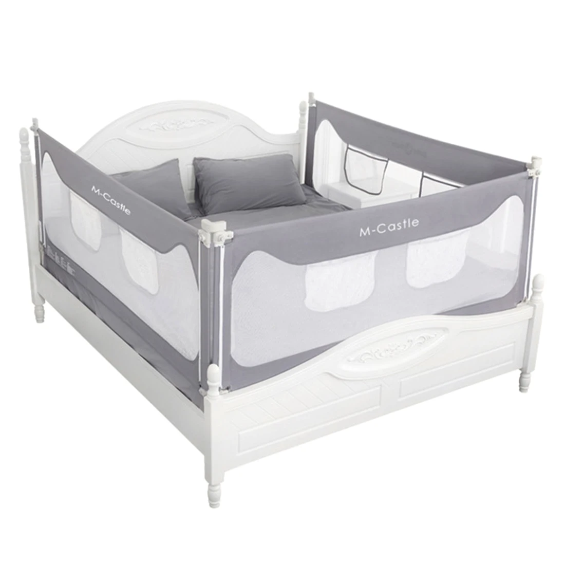 

1.8m Baby Bed Rail Guard Vertical Lift Protection Guard Anti-Fall Bed-Rail For Beds Crib Rails Security Fencing Baby Safe Guard