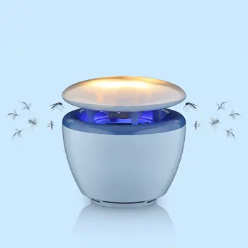 

Night-Light Bug Fly Zappers Lamp Mosquito Traps Home Garden Pest Control Electric Physical LED Mosquito Killer Anti Insect Trap