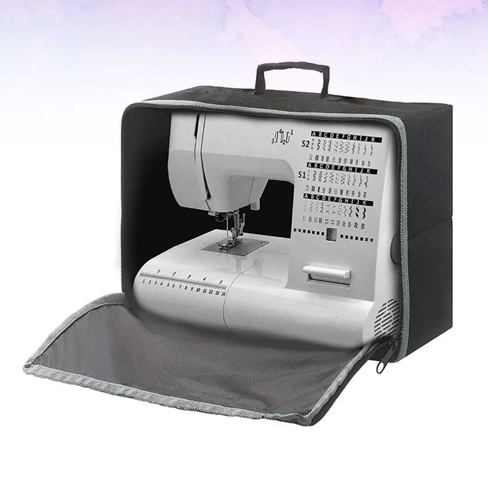 1Pc Sewing Machine Cover Accessories Dustproof Handbag Zipper Bag for Travel | Дом и сад