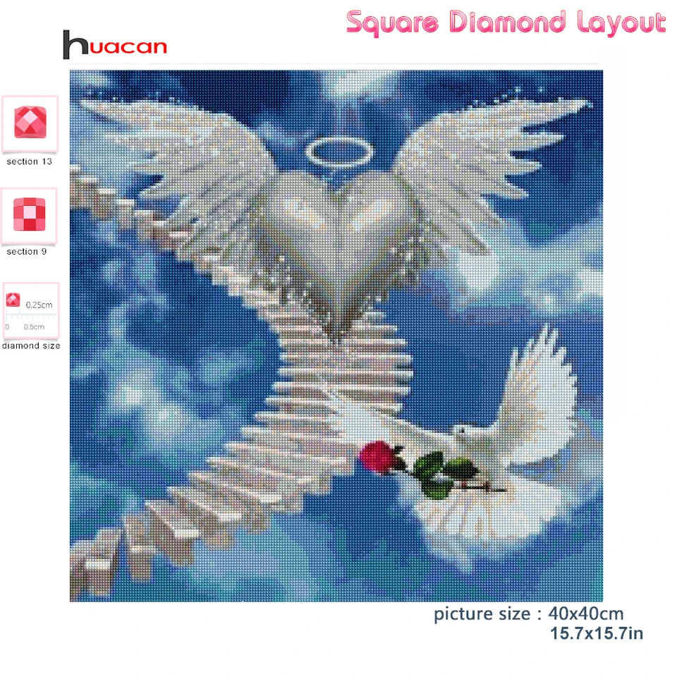 Kit di pittura diamante 5D fai da te trapano completo, kit diamante