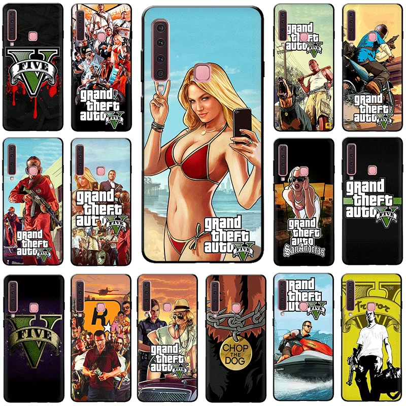 GTA5 phone case for Samsung A2 Core A20E A10s 20s 30s 40s 50s 70s J4 J6 J7 J8 Note 10 plus | Мобильные телефоны и