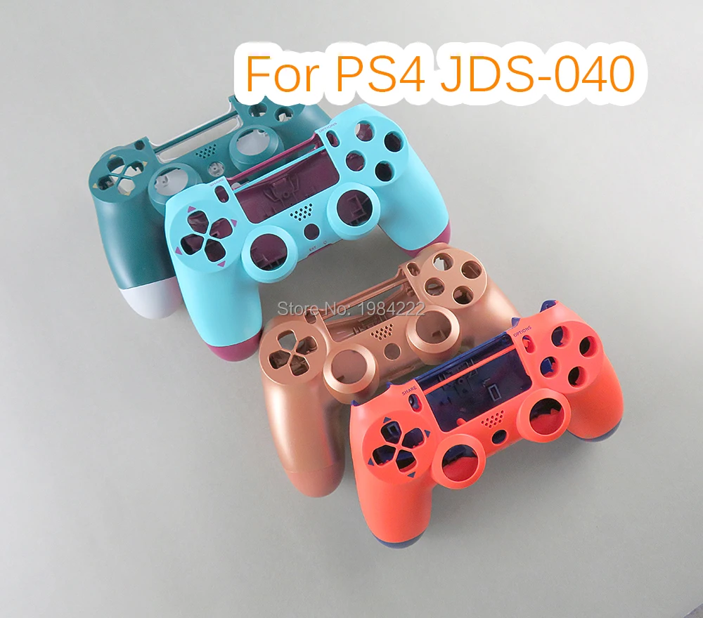 

FOR PlayStation 4 PS4 Pro 4.0 Controller Housing Smooth Case Replacement Full shell and buttons For jds 040 JDM 040 DualShock 4