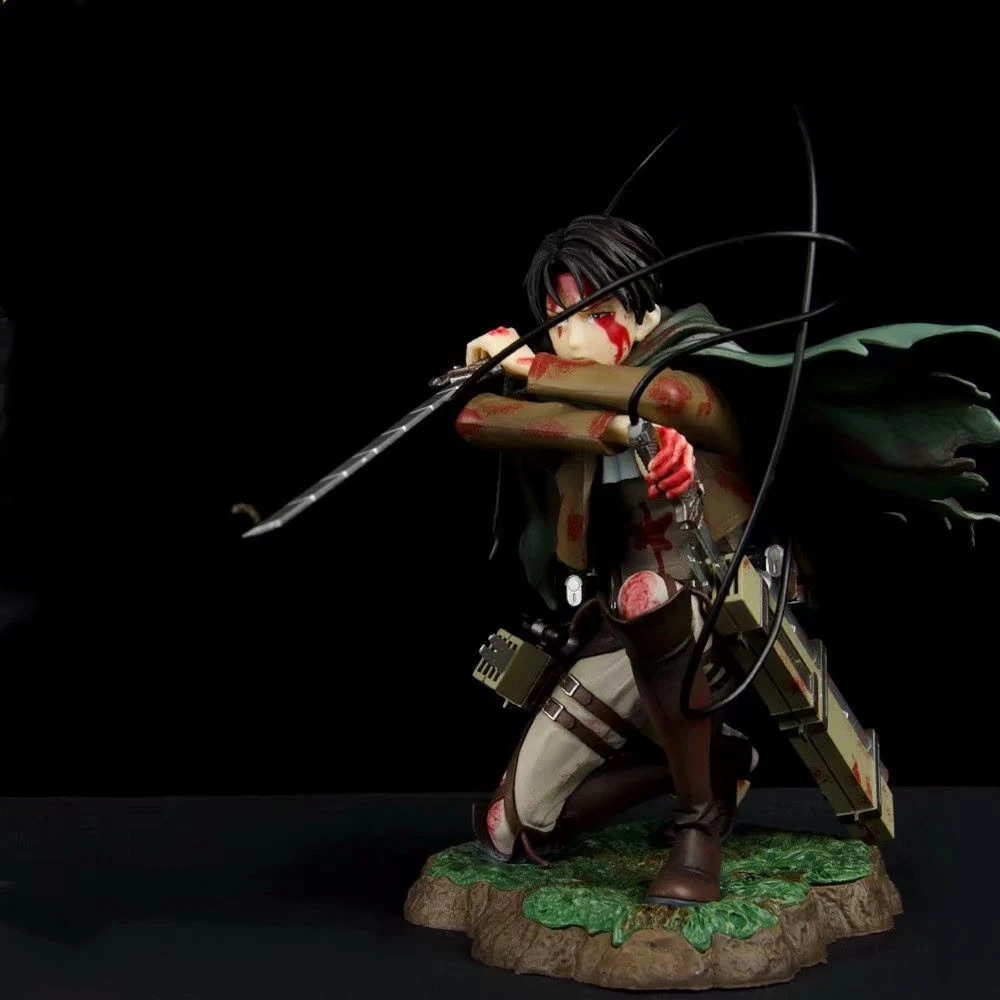 Attack On Titan Pulchra Levi Ackerman Fighting Style 18cm Pvc Action Figure Toy Collection Model Gift Action Figures Aliexpress attack on titan pulchra levi ackerman fighting style 18cm pvc action figure toy collection model gift