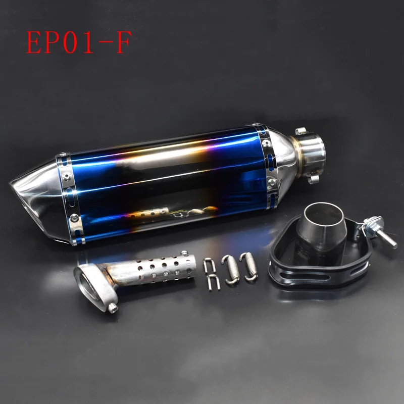 Универсальный выхлопной мото rcycle глушитель escape moto с db killer наклейки выхлопные системы для honda msx125 nmax mt07