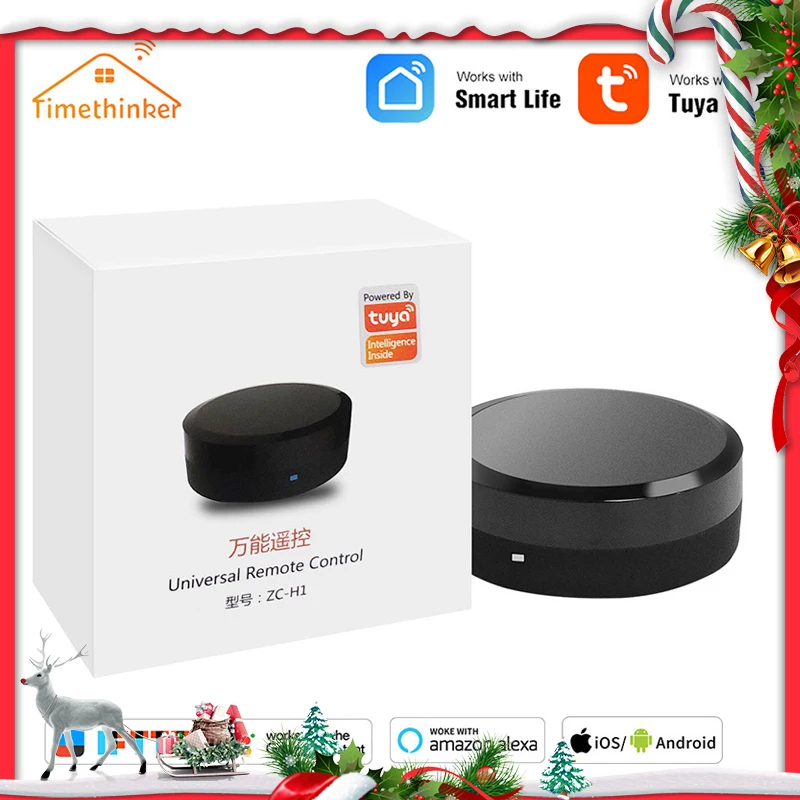 Timethinker Tuya Smart IR Hub Remote Control Voice Control for Air Conditioner TV Work With Alexa G - 4000173843587
