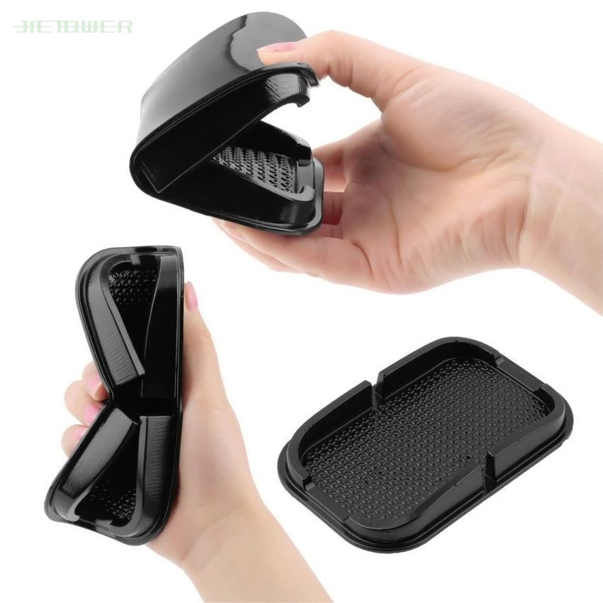 US $360.47 300pcsLot Mobile Phone Holder MultiFunctional Rubber Sticky Dashboard Phone Shelf Antislip Mat Universal Car Anti Slip