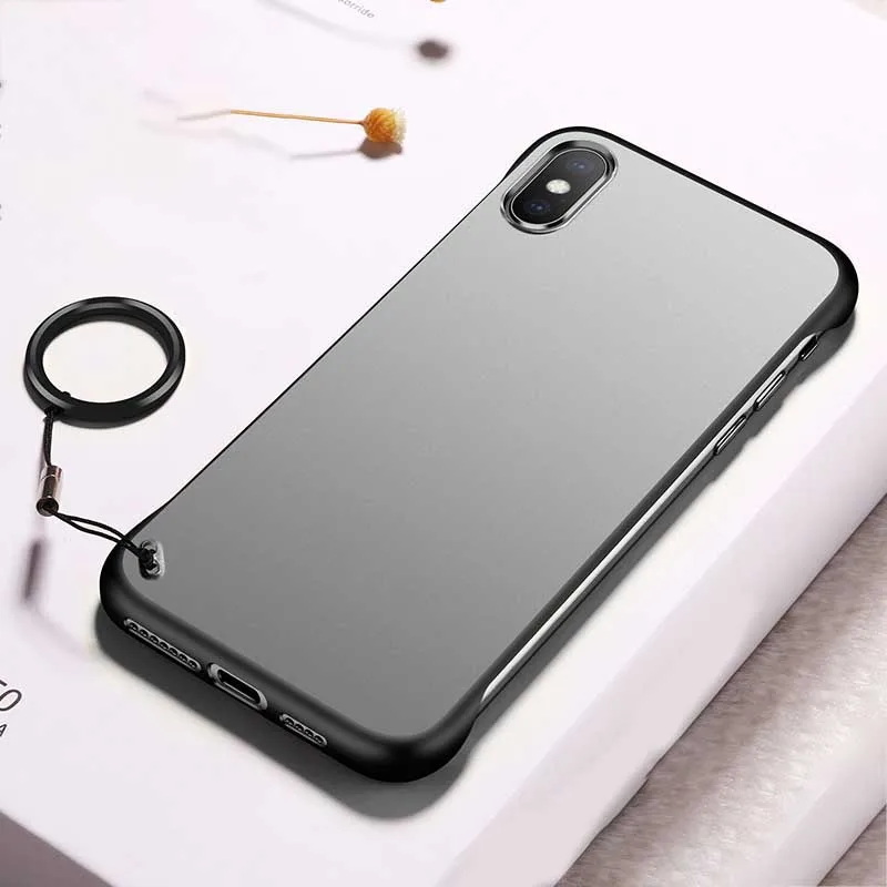 Чехол для мобильного телефона без оправы без рамки для iPhone 6 6S 7 8 Plus X Xs Max Xr EM88