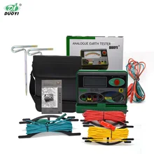 Megohmmeter 0-2000 Ohm Real Digital Earth Tester DY4100 Ground Resistance Tester Meter