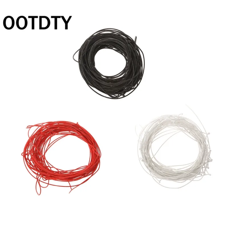 

OOTDTY 20M 22 AWG Cloth Single Coil Guitar Pickup Wire Parts Replacement Accessories suit for guitar