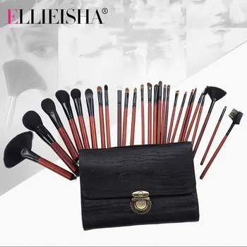 

ELLIEISHA Makeup brushes set Professional Natural goat hair brushes Foundation Powder Contour Eyeshadow make up brushes