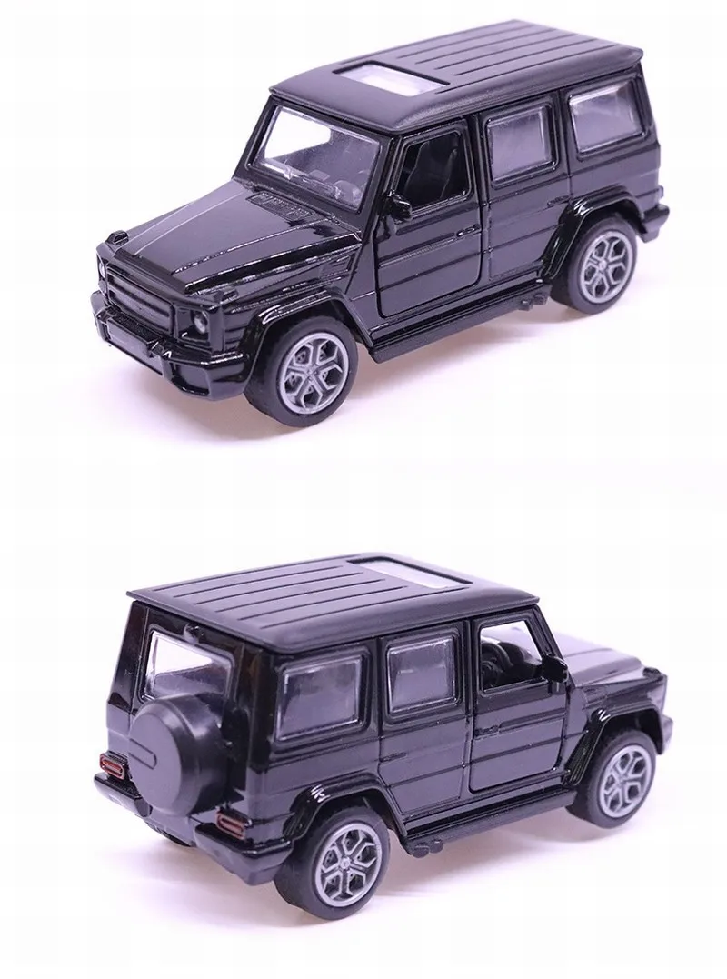 Игрушечный светильник из 1:32 сплава для автомобиля Benz G55 SUV Jeep AMG Модель мальчика Рождественский подарок игрушки для детей