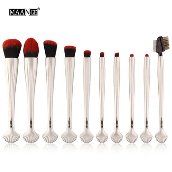 

New 10pcs Cosmetic Makeup Brush Blusher Eye Shadow Brushes Set Kit j803
