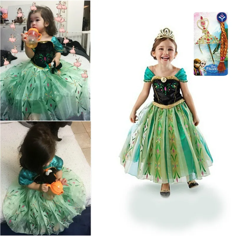 anna and elsa dresses for kids