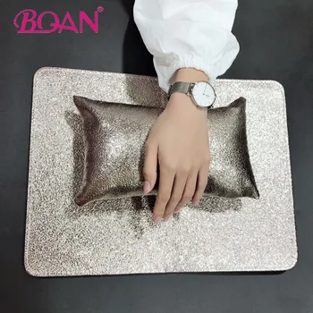 

BQAN 1 Set Hand Pillow Mat Pad Hand Cushion Holder Sponge Arm Rest Foldable Nail Pad Manicure Art Tool for Nail Art Salon