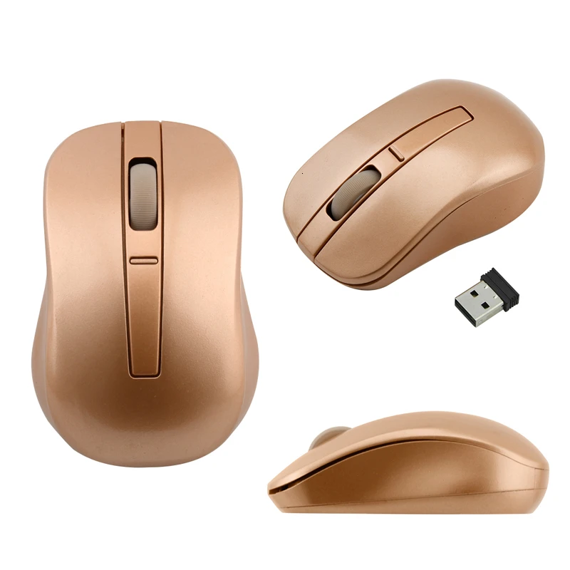 

CHYI Mini Usb Wireless Optical Computer Mouse 2.4Ghz Portable Silent Office PC Mause 3d Ergonomic Small Mice For Laptop Macbook