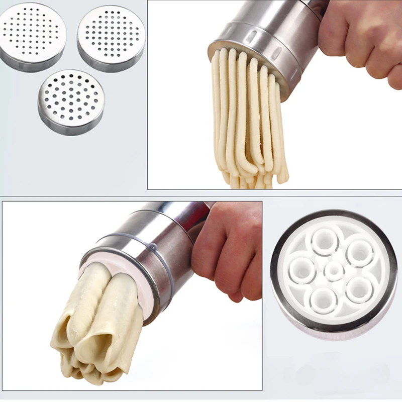 5-Moulds-Manual-Noodle-Maker-Press-Pasta-Machine-Crank-Cutter-Fruits-Juicer-Cookware-Spaghetti-Machine-Baking (5)