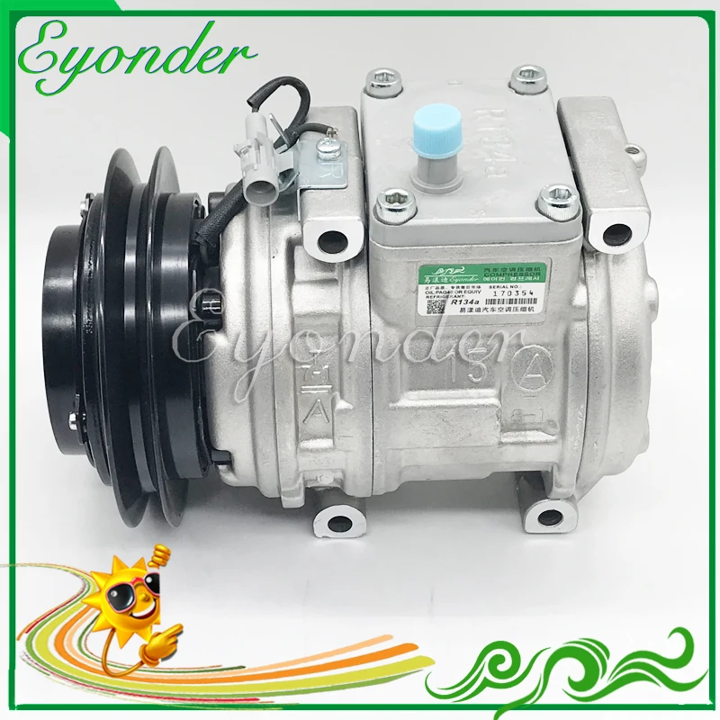 A/C AC компрессора кондиционера для TOYOTA LANDCRUISER HZJ75 78 79 HDJ80 HZJ80 HILUX RN85 90 105 106 4473001520 4472000320