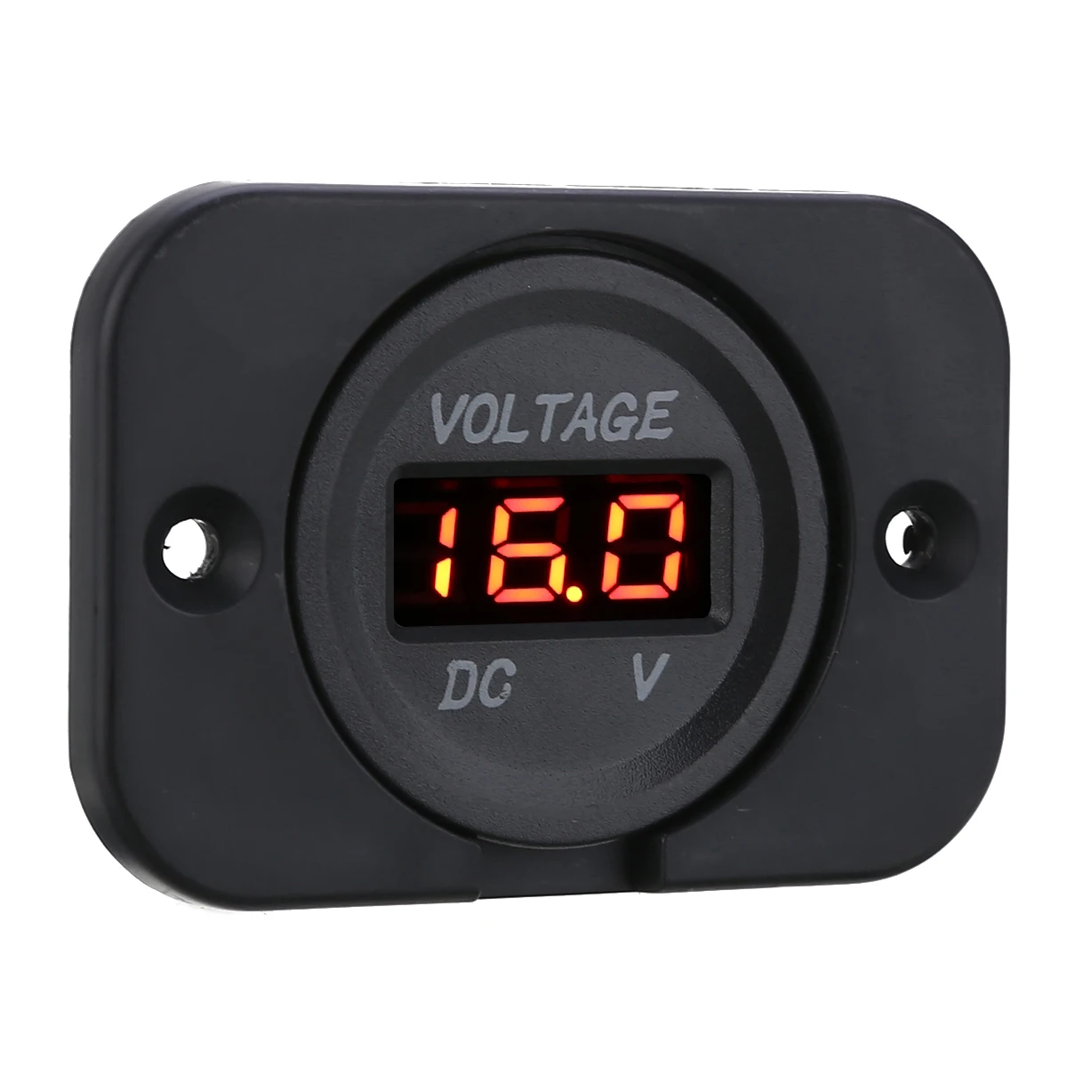 DC 12 V-24 V Красный светодиодный цифровая панель вольтметра Мини цифровой вольтметр Амперметр постоянного тока для автомобиля мотоцикла Вольтметр
