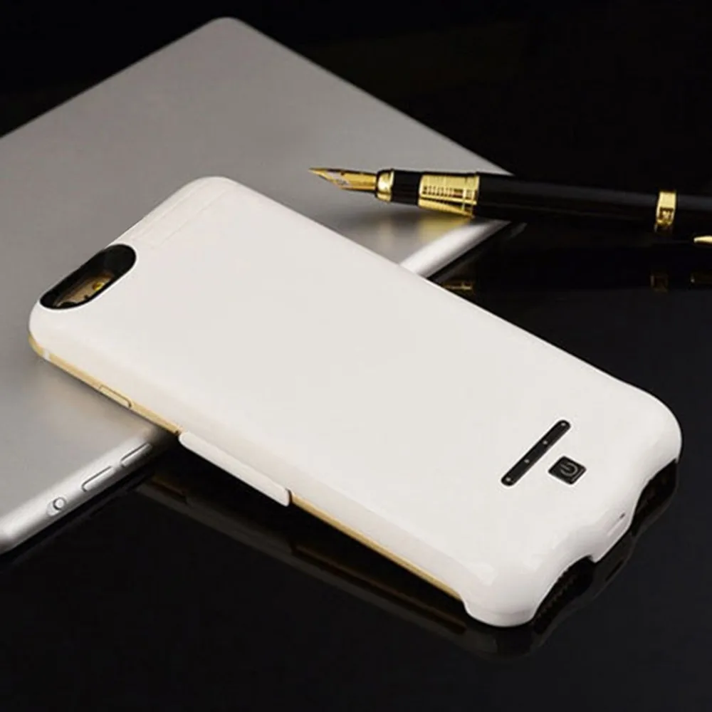10000 мАч зарядное устройство чехол для iphone 6 7 8 plus 5,5 дюймов ультра тонкий мобильный защитный чехол на заднюю панель телефона аккумулятор внешний аккумулятор