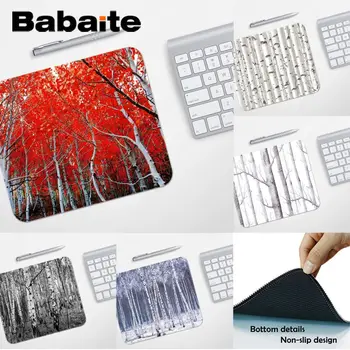 

Babaite Tree Snow DIY Design Pattern Game mousepad Rubber PC Computer Gaming mouse pad Gaming Mouse Pad