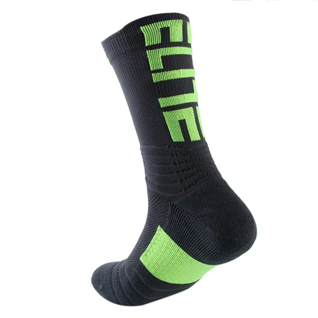 Super Elite Men's Sports Socks Cycling Basketball Running Sports Socks Summer Hiking Ski Tennis Man Women Bicycle Slip hui