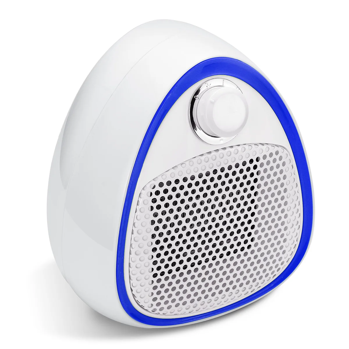 Синий 1200W Electric Heater Fan Portable Mini Air Space Warmer Blower Heating PTC Ceramic Fan Handy Heaters for Home Office Keep Warm - Цвет: Синий