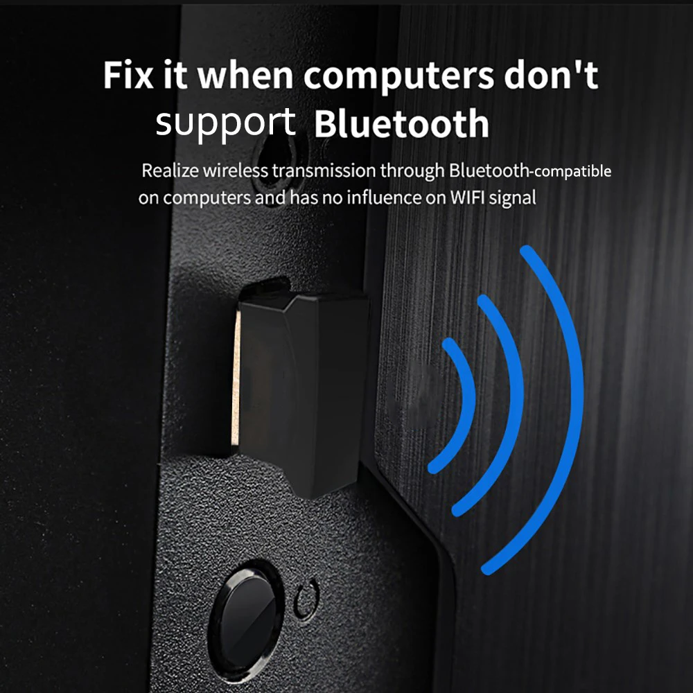 USB 5.0 Bluetooth-compatible Adapter Dongle for Computer Mouse Keyboard Wireless Speaker Music Receiver Transmitter