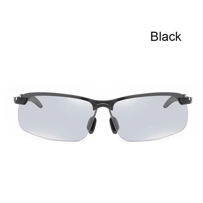 Горячие поляризационные полуоправы солнцезащитные очки водителя очки гоночные эффект хамелеона цветные очки MVI-ing