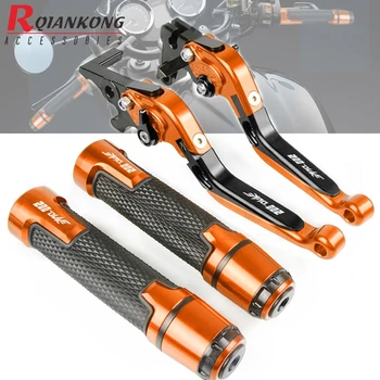 

For KTM 200 Duke 2012-2019 CNC Aluminum Motorcycle Accessories Adjustable Foldable Brake Clutch Lever and Handlebar Grip 200Duke